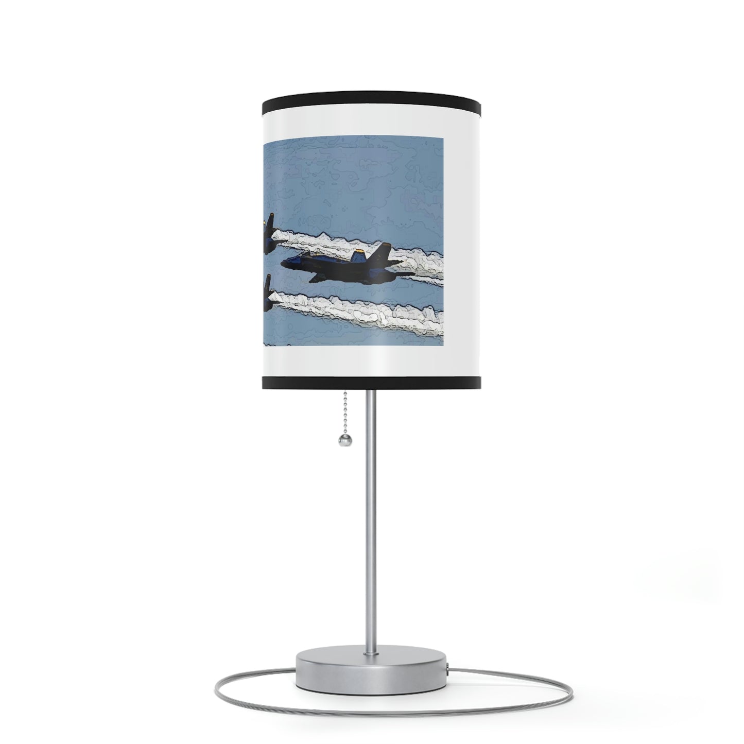 Lamp on a Stand, US|CA plug ... Seattle Seafair ..."Blue Angels Run Over Lake Washington" ... Circa Mid 1980's ... Dr FJ Holt ... Original Works ...
