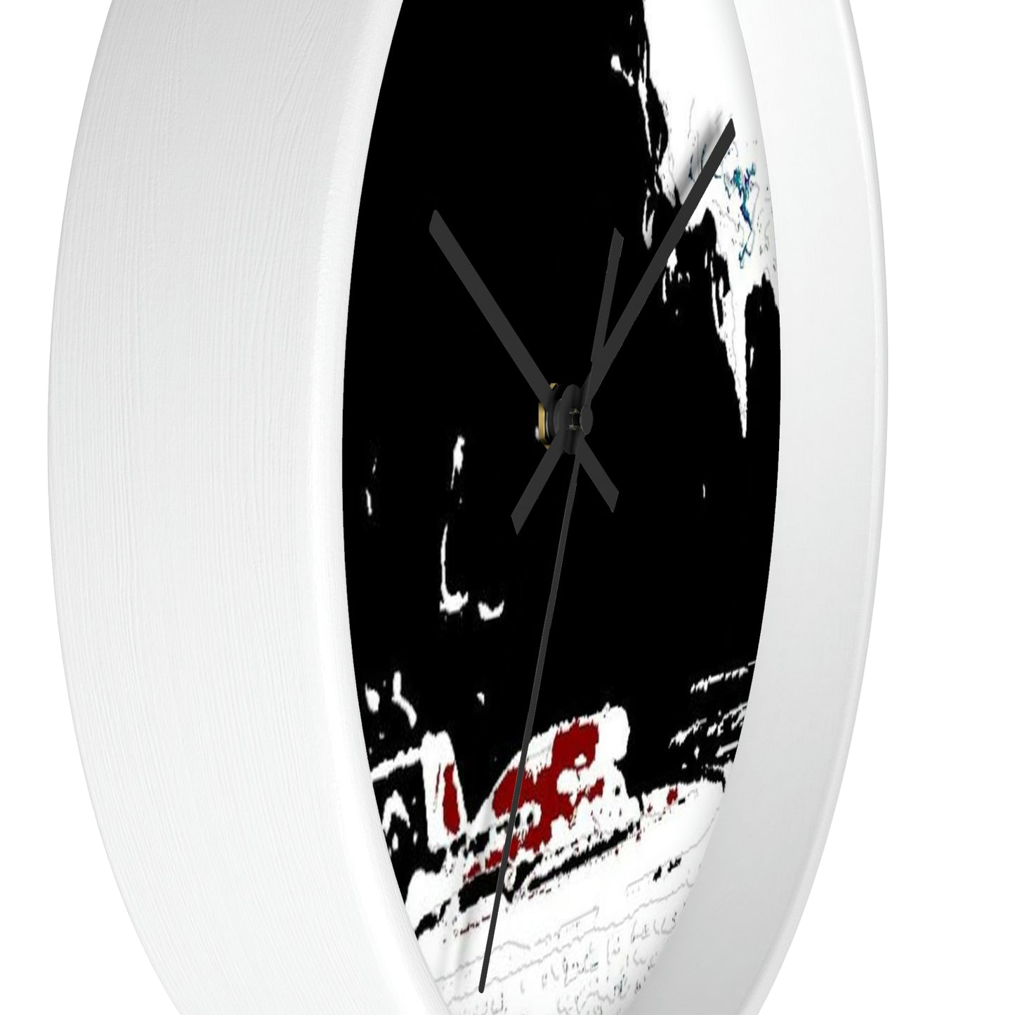 Wall clock ... Seattle Columbia Cup On Lake Washington ... "Dave Wilcox Heads For The Win" ... Associate Gift-Photo ... Original Works ...