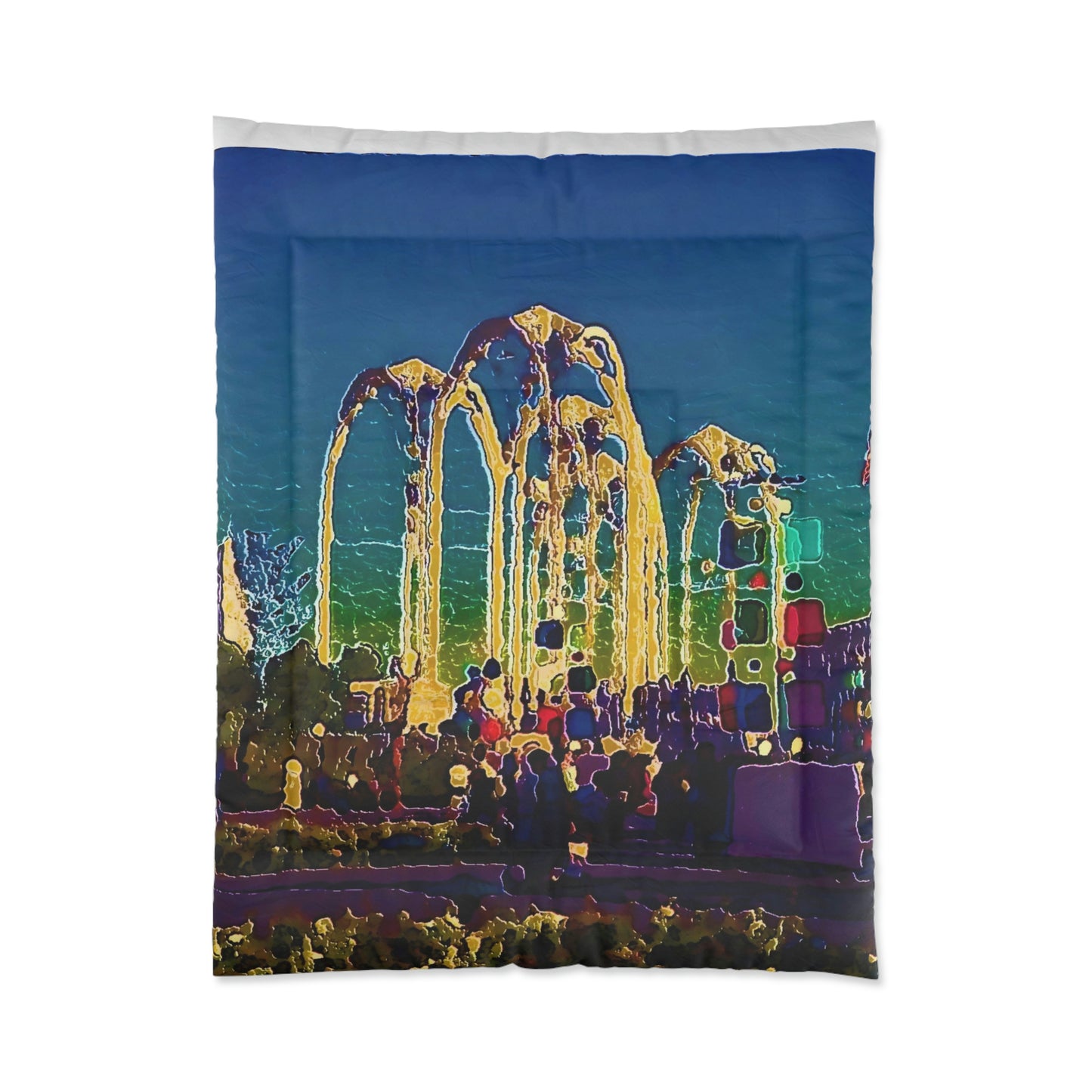 Comforter ... "Arches 'Like-No-Other' ... " Seattle World's Fair: 1962. A Family Original ...