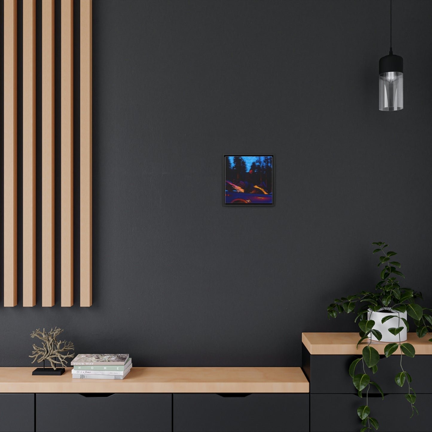 Gallery Canvas Wraps, Square Frame ... Two Modes Of Winter Transportation ... "Which One To Drive Next?" ... Choices-Choices-Choices ... Circa 4Jan23 ... Original Works ...