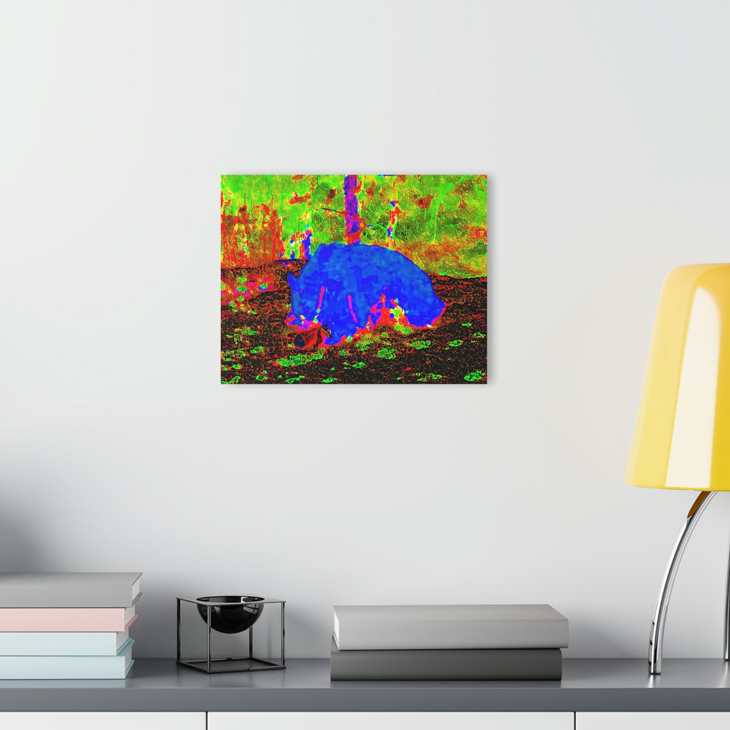 Acrylic Prints (French Cleat Hanging) ... RCY: "Rhett Creek Yogi ... '500 Lbs Of Autumn Season Hunger' ..."  ... September 2022 ... Central Idaho ... Original Works ...