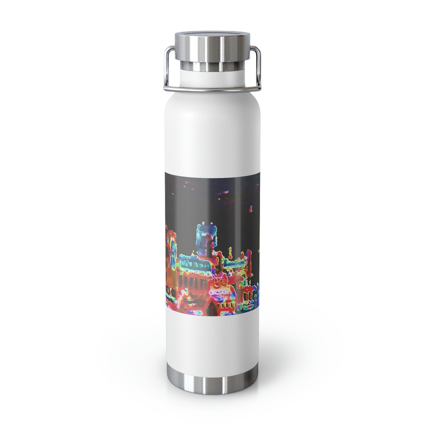 Copper Vacuum Insulated Bottle, 22oz ... "No.9 Fishermen's Grotto - Fishermen's Wharf, SF, California" ... Family Archives: 1970's ... Original Works ...