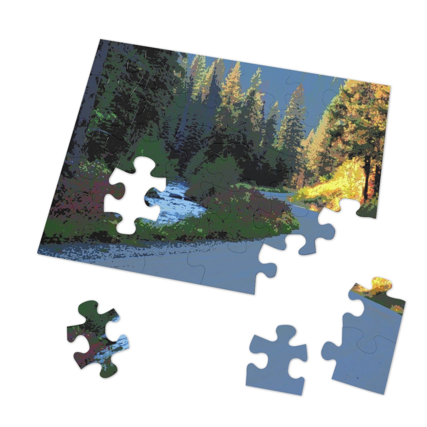 Jigsaw Puzzle (30, 110, 252, 500,1000-Piece) ... Piece-By-Piece ... "Count The Hours & Enjoy The Colors..!" ... Original Works: Phots' Photo: Les Objets D'Art ...