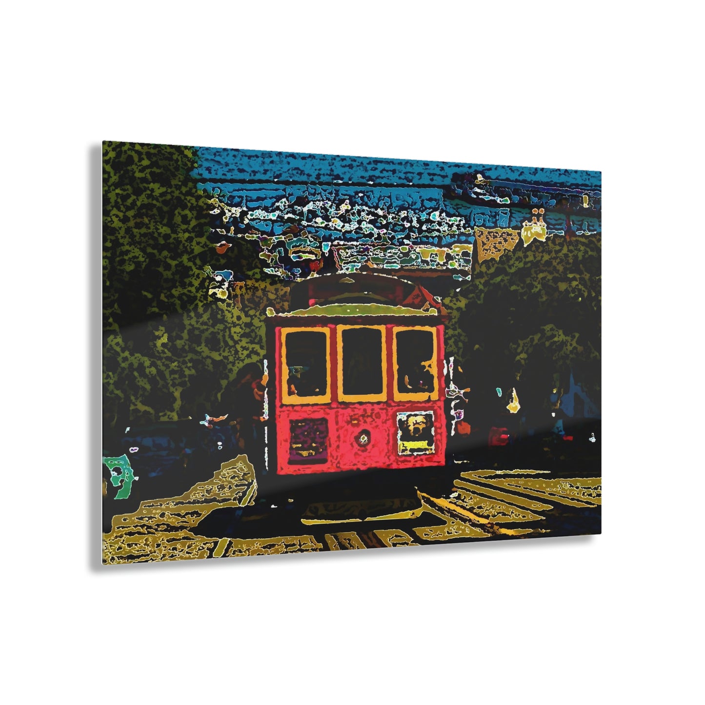 Acrylic Prints ... San Francisco ... 'A Rice-A-Roni-Treat' ... "A Cable Car Classic" ... Family Archives: 1973 ... Original Works ...