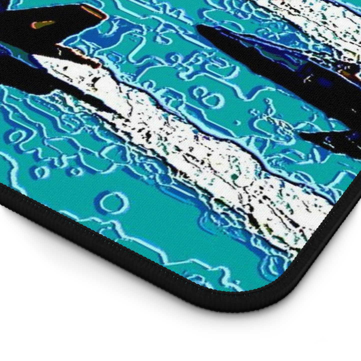Desk Mat ...  Seattle Seafair ..."Blue Angels Run Over Lake Washington" ... Circa Mid 1980's ... Dr FJ Holt ... Original Works ...