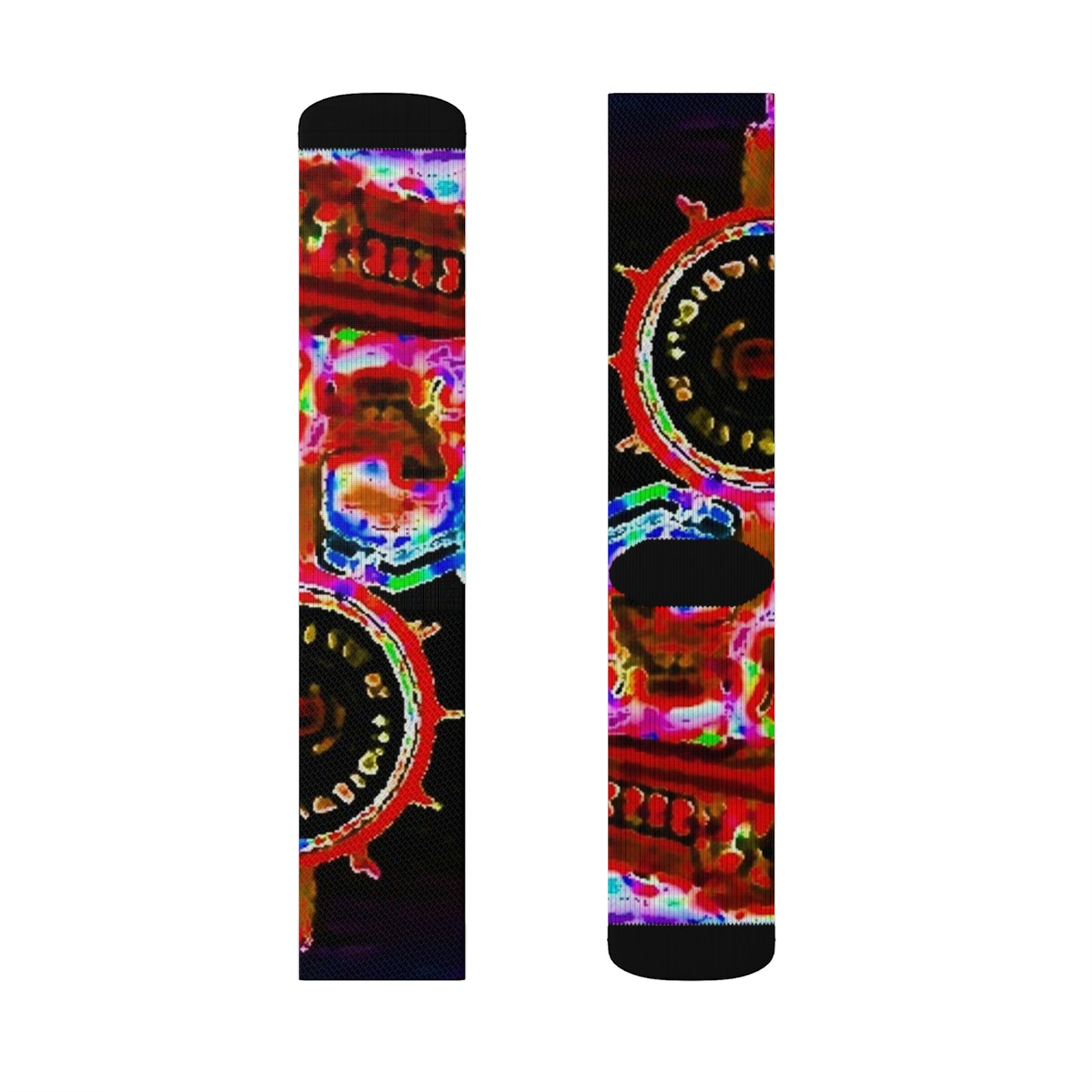 Sublimation Socks ... "No.9 Fishermen's Grotto - Fishermen's Wharf, SF, California" ... Family Archives: 1970's ... Original Works ...