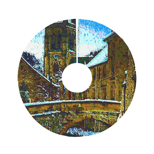 Round Tree Skirt ... Walikng The Streets & Alleys ... 'Strolling The Canals ... '  ... Original Works  ...