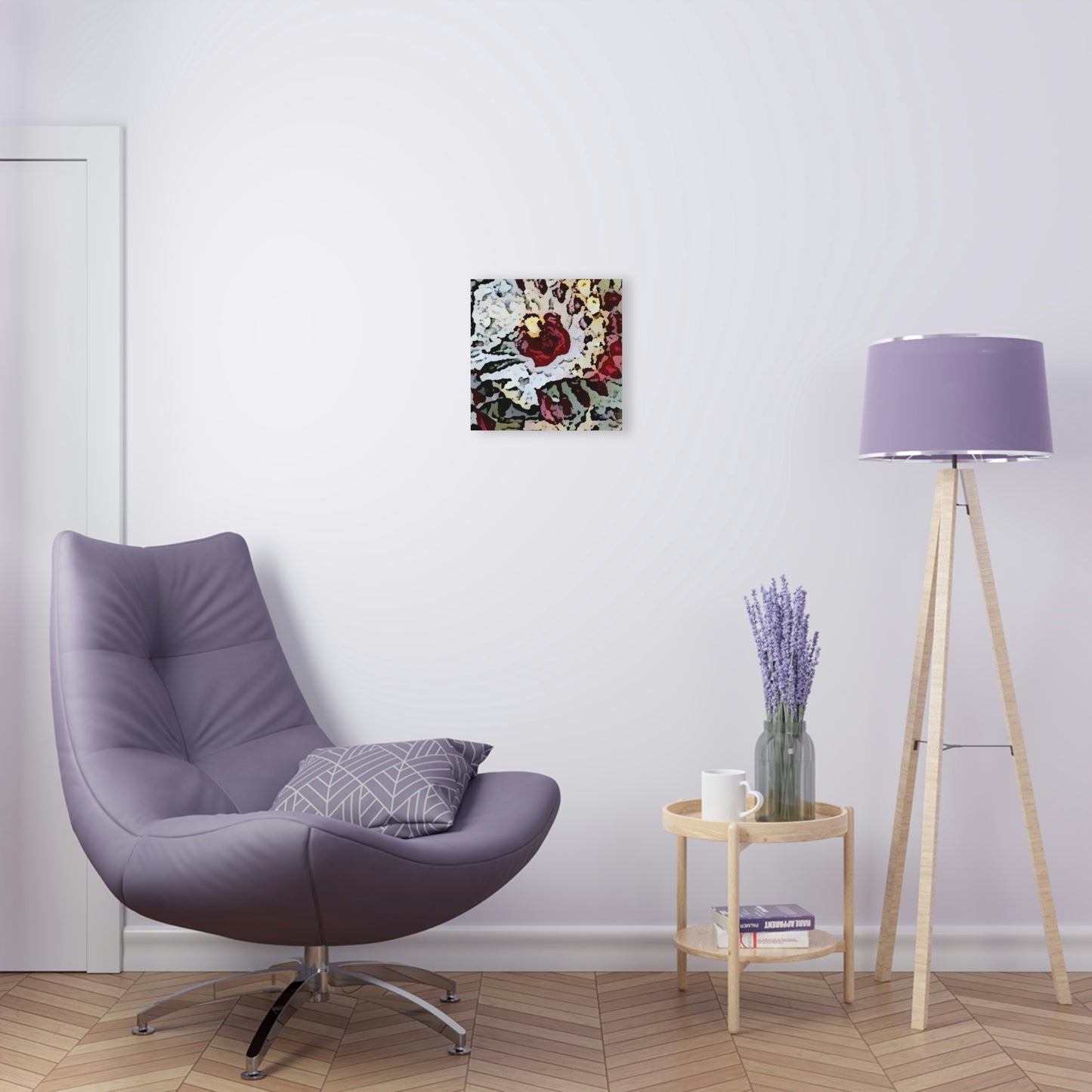 Acrylic Prints ... "A Friendly Flower" ... Pointsettia 'Pointing' ... Original Works ... (Supplied Photograph) ...