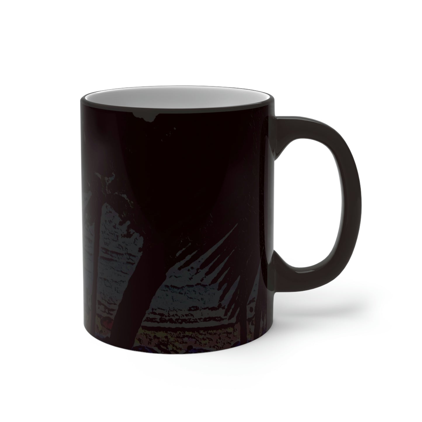 Color Changing Mug ... "A Beautiful Beach Amongst The Palms" ... The Outrigger Waikiki, Honolulu, Oahu ... Original Works ...