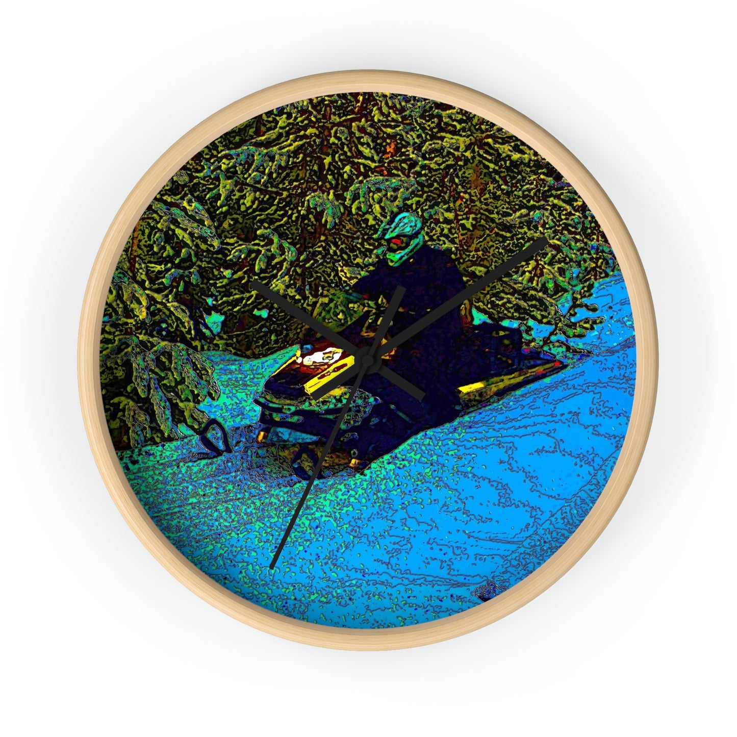 Wall clock ... Yep ... "Another Day ... Riding Through The Wilderness ... " ... February 2023 ... Original Works ...