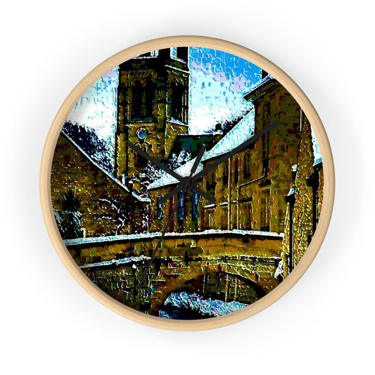 Wall clock ... Walikng The Streets & Alleys ... 'Strolling The Canals ... '  ... Original Works  ...