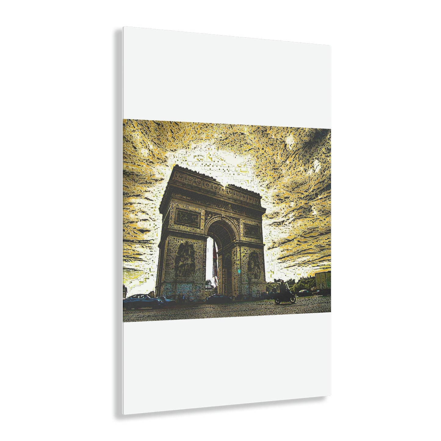 Acrylic Prints ...  L'Arc de Triomphe ... 'Barbara Joan Bonnell-Holt Photo' ... Circa 1972 ... Oringinal Works ...