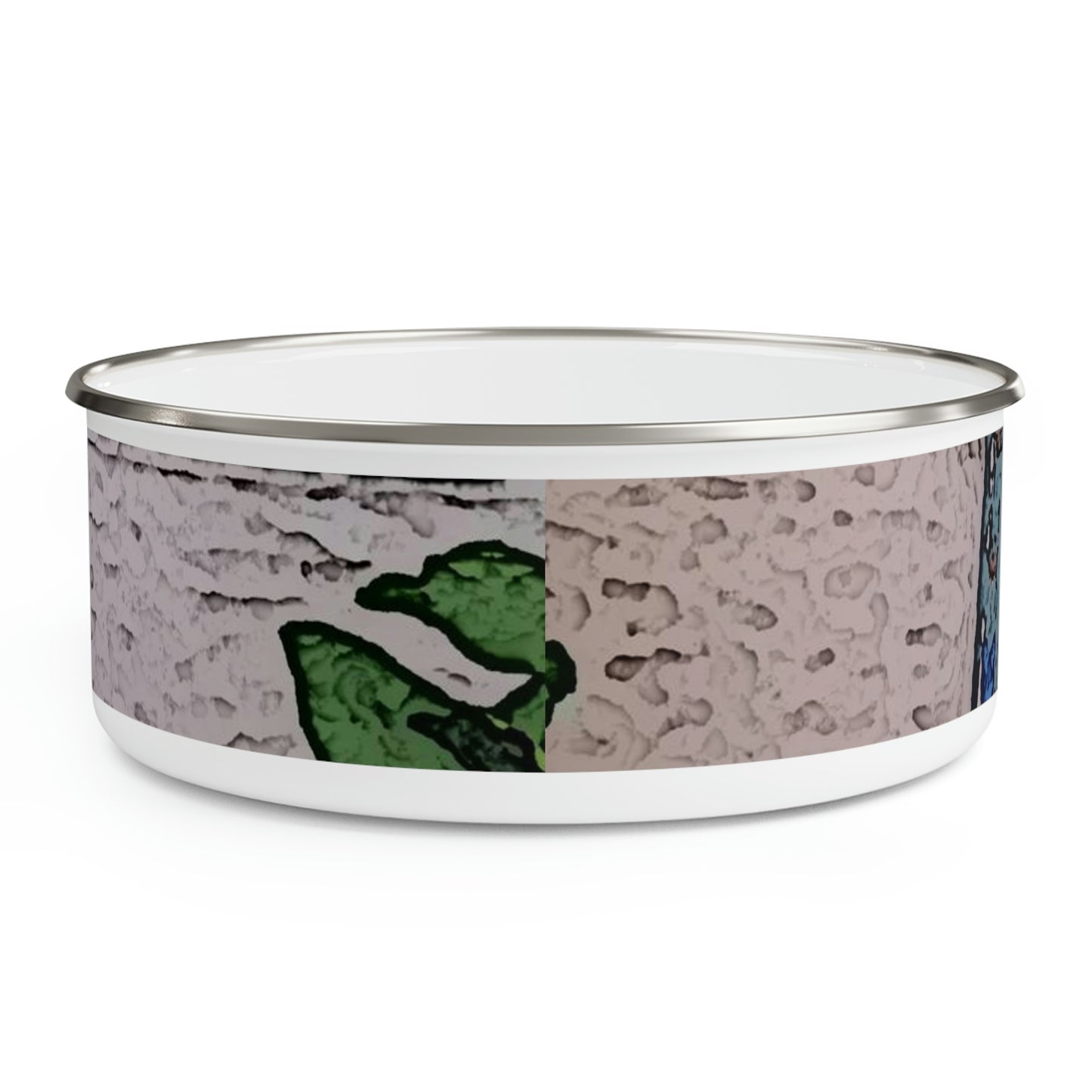 Enamel Bowl ...  "La Grande Entree" At: 'The Pink Palace' ... The Royal Hawai'ian ... Honolulu, HI ... '27Oct2014' ... Original Works ...