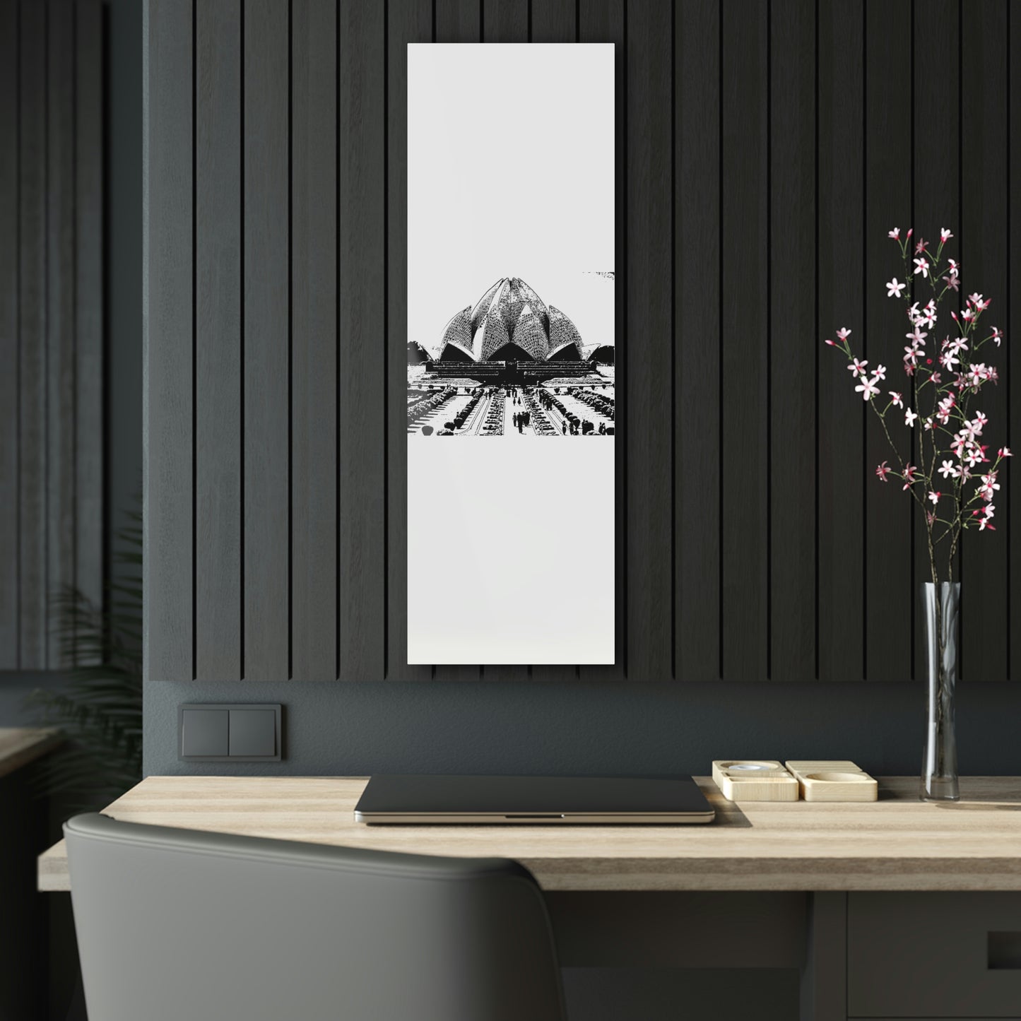 Acrylic Prints ... 'Bahai'i House-Of-Worship' ... "Lotus Temple: Delhi, India, 2008" ... Original Works ...