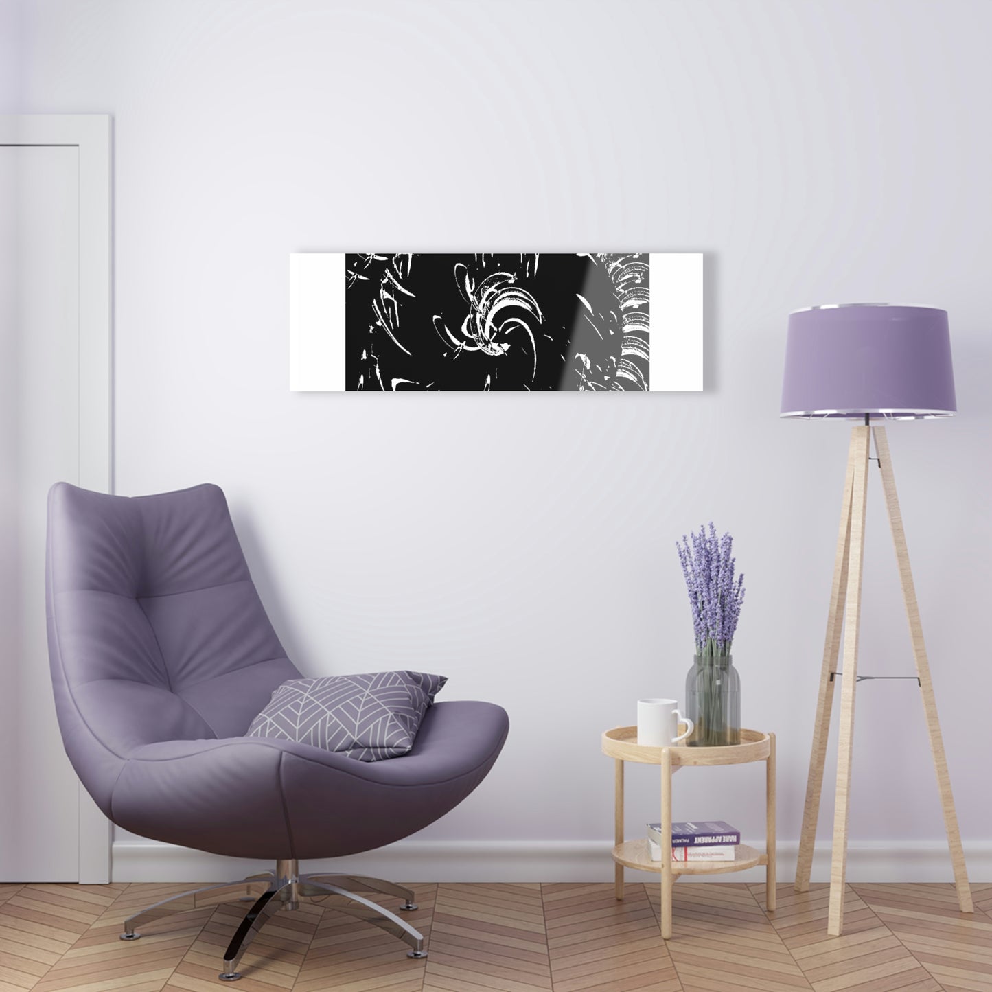 Acrylic Prints ... "Waning Moon" ... Central Idaho ... October 2022 ... Rendering Time: 22 Hours ... Original Works ...