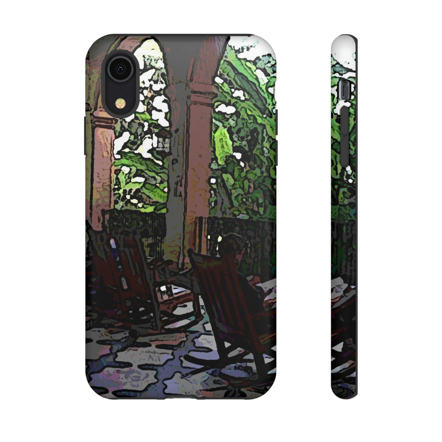 Tough Cases ... Lanai & Rocking Chairs At: 'The Pink Palace' ... The Royal Hawai'ian ... Honolulu, HI ... '27Oct2014' ... Original Works ...