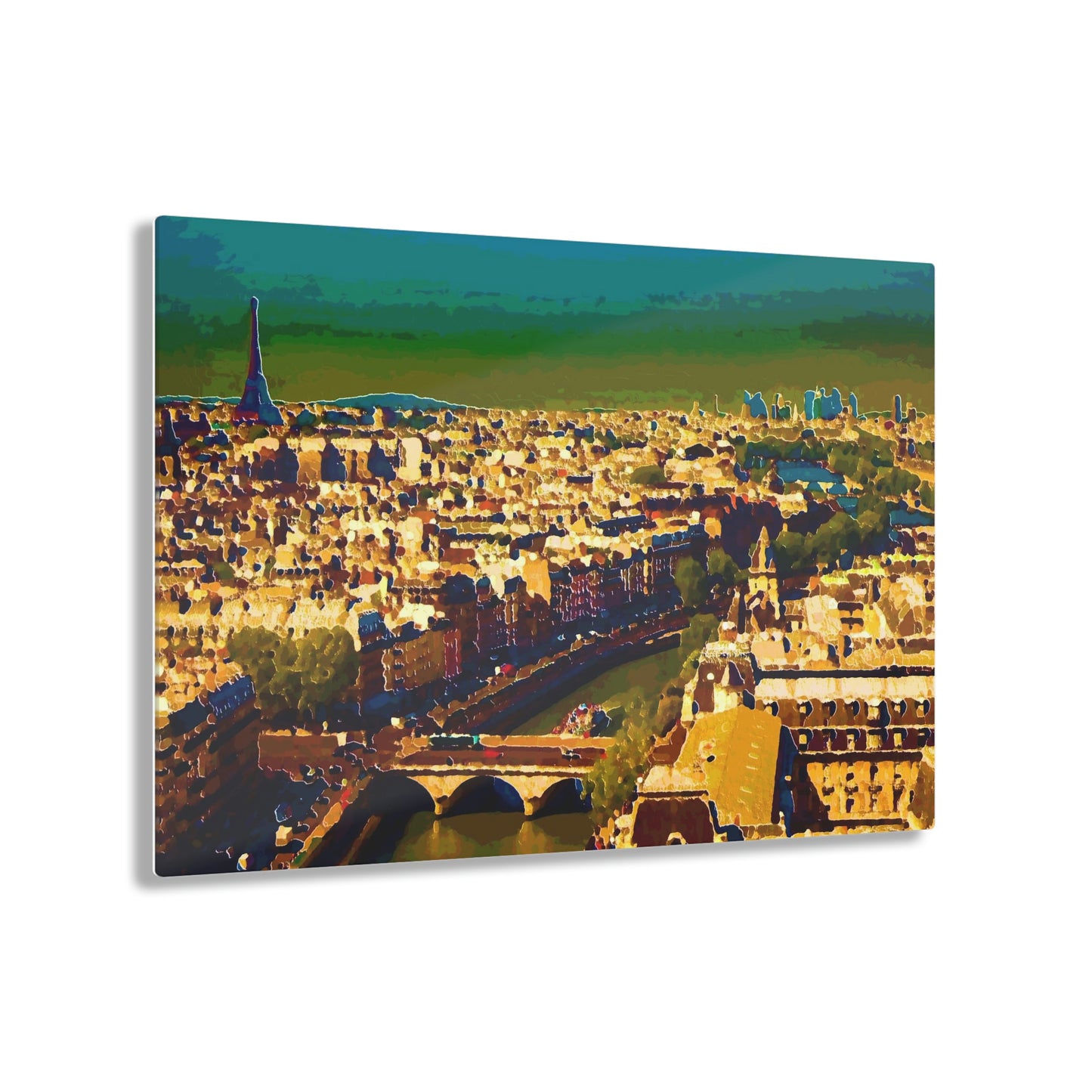 Acrylic Prints ... Au Paris ... "Along The River Seine" ... Barbara Joan Bonnel-Holt: 1972 ... Original Works ...