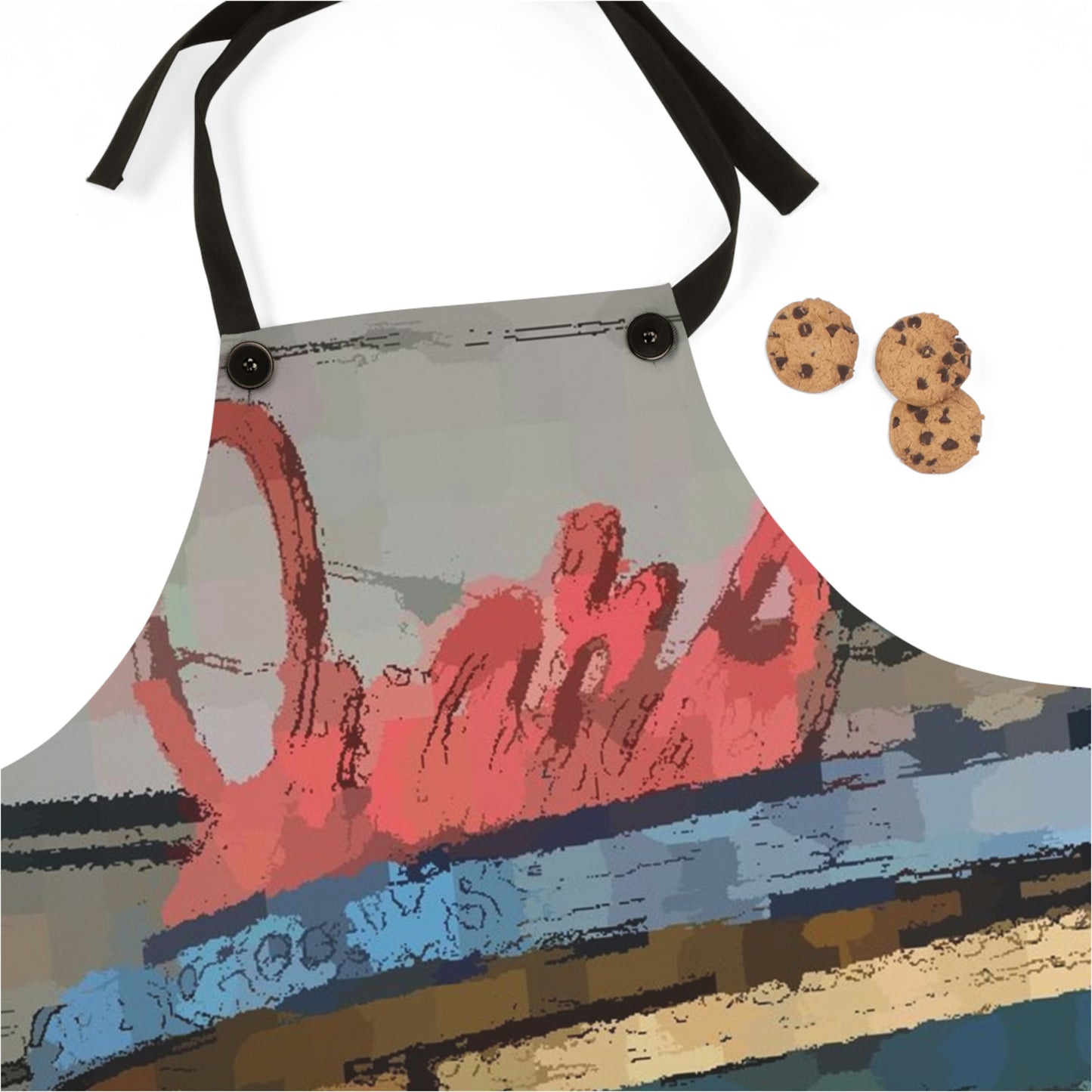 Apron ... In-A-Hurry & Stressed? ... Remember: Keep "Clam" ... Clam_Happy ...  'Ivars: Seattle Waterfront' ... Personal Archives ... Original Works ...