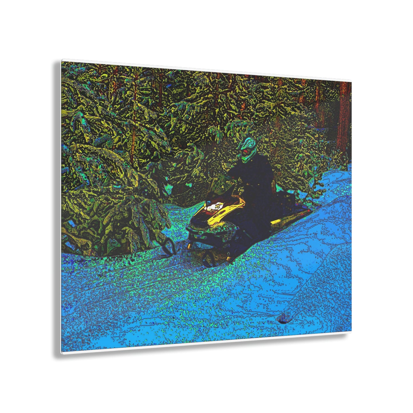Acrylic Prints ... Yep ... "Another Day ... Riding Through The Wilderness ... " ... February 2023 ... Original Works ...