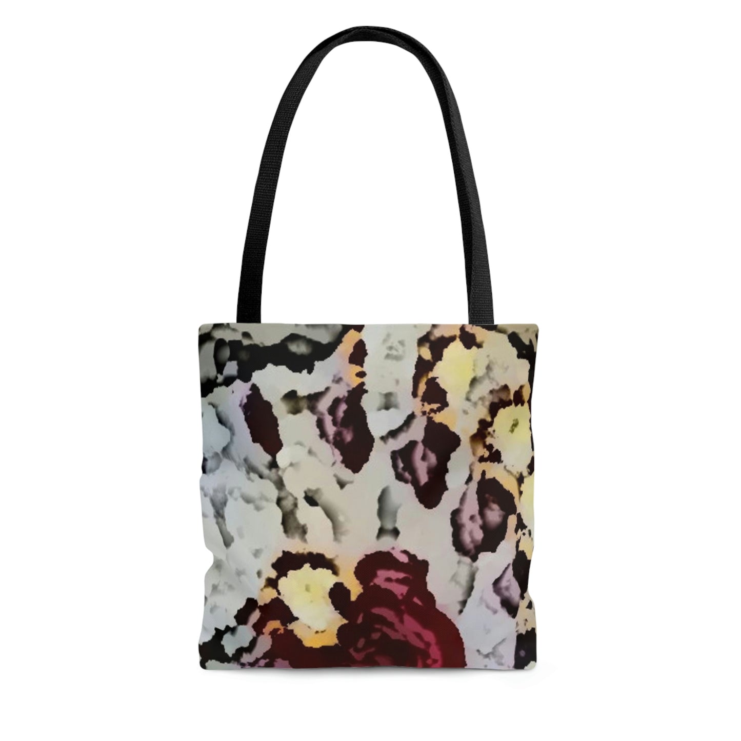AOP Tote Bag ... "A Friendly Flower" ... Pointsettia 'Pointing' ... Original Works ... (Supplied Photograph)