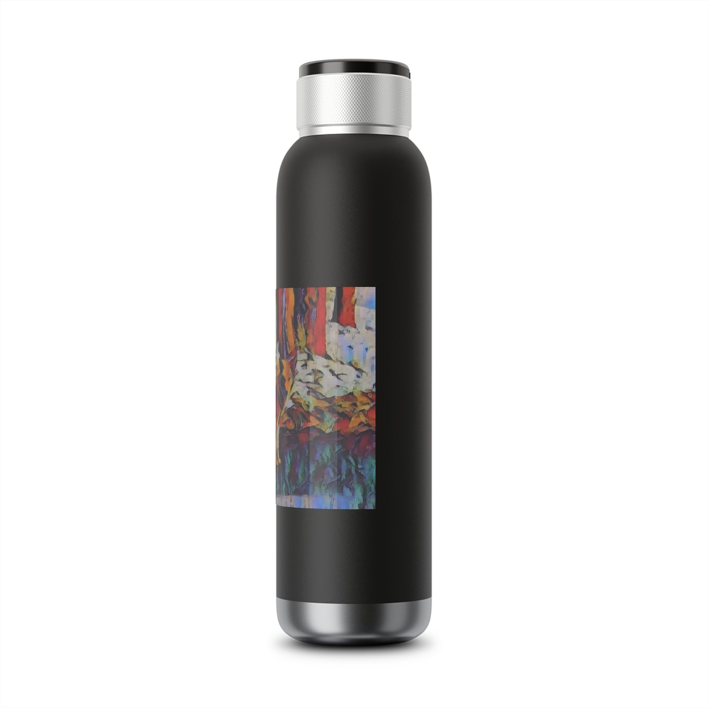 Soundwave Copper Vacuum Audio Bottle 22oz ... Coyote ... "Yosemite Valley: Circa May23 ... KPH Base Photo" ... Original Works ...