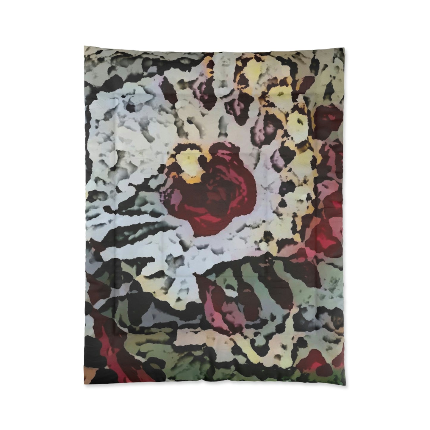 Comforter ... "A Friendly Flower" ... Pointsettia 'Pointing' ... Original Works ... (Supplied Photograph) ...