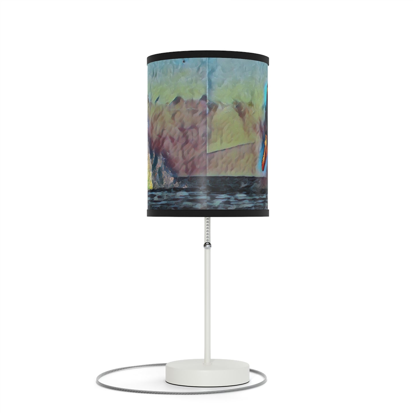 Lamp on a Stand, US|CA plug ... An Extraordinary Humpback Breach ... 'With Explosive Energy' ... Family Archives (KPH) ... Circa: 21st Century. Maui, HI ... Original Works ...