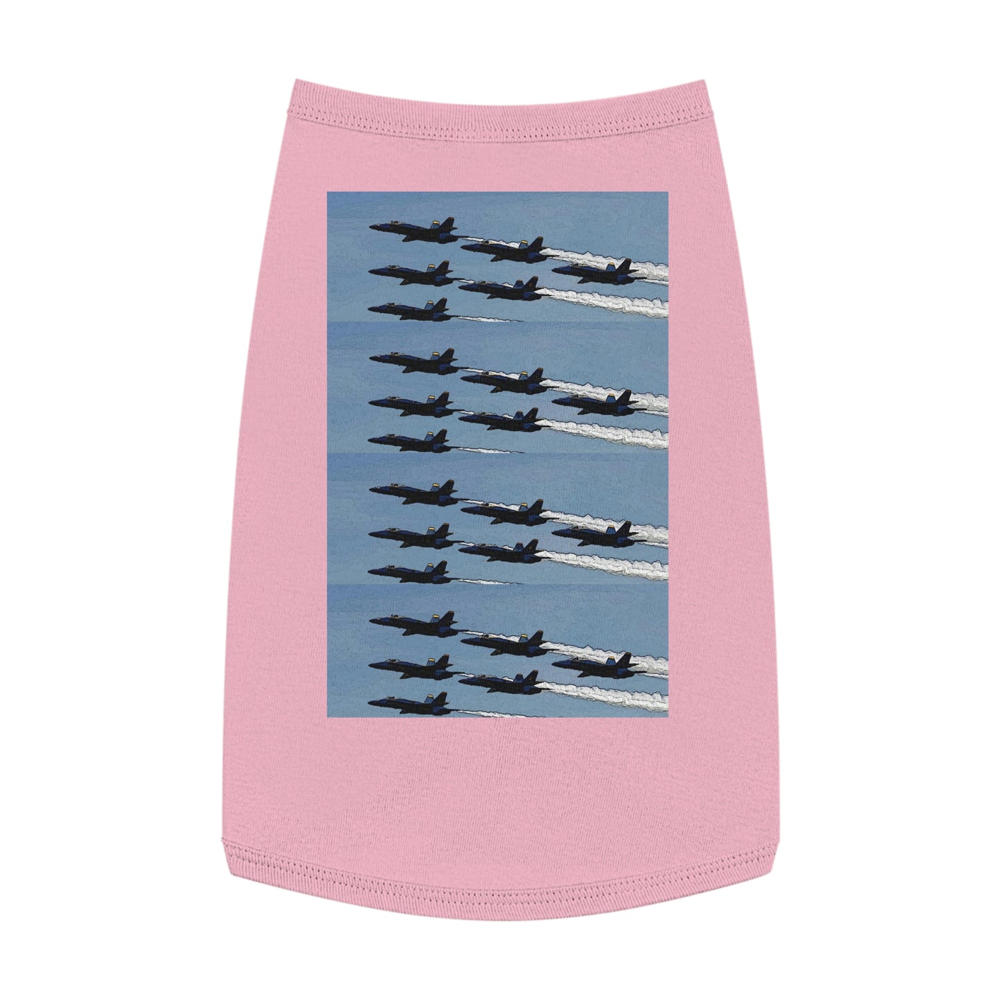 Pet Tank Top ... Seattle Seafair ..."Blue Angels Run Over Lake Washington" ... Circa Mid 1980's ... Dr FJ Holt ... Original Works ...