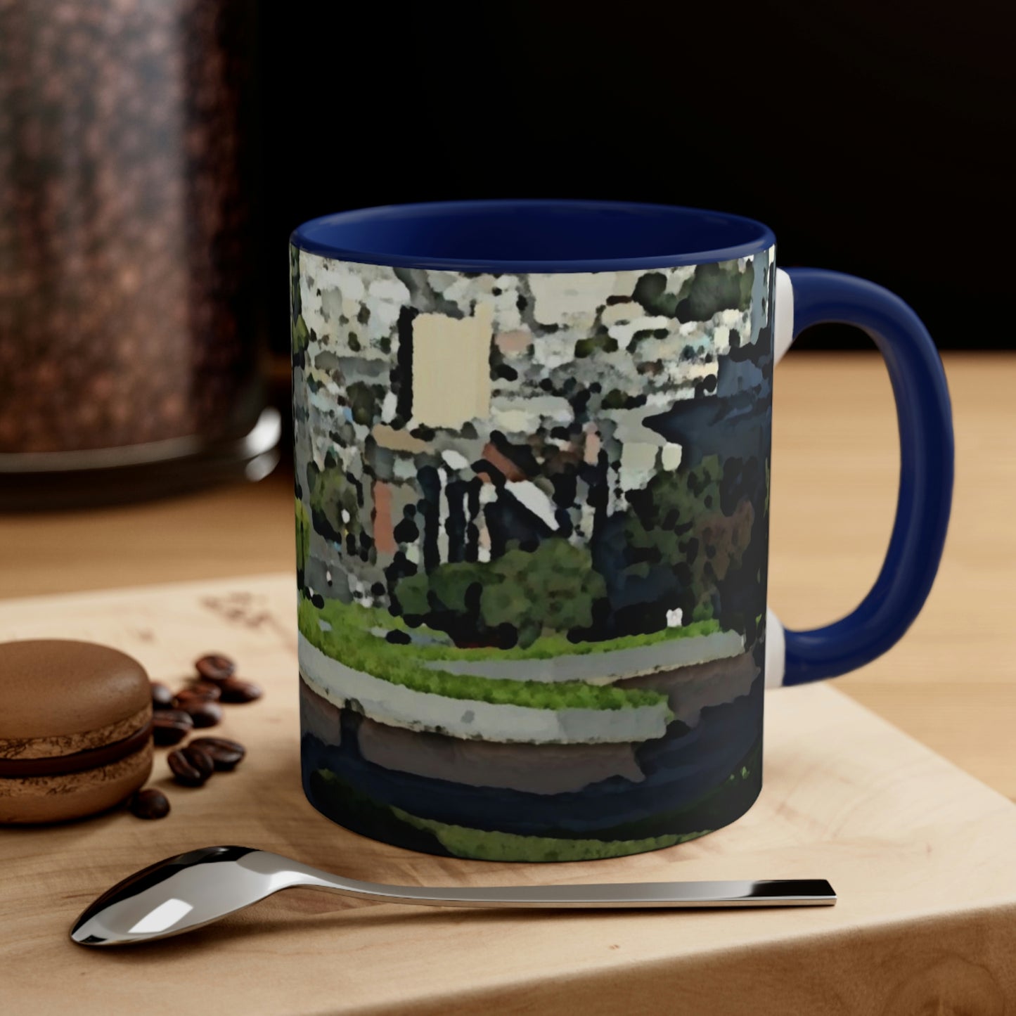 Accent Coffee Mug, 11oz ... "Lombard Street San Francisco, CA, USA" ... Family Archives 1970's ... Original Works ...