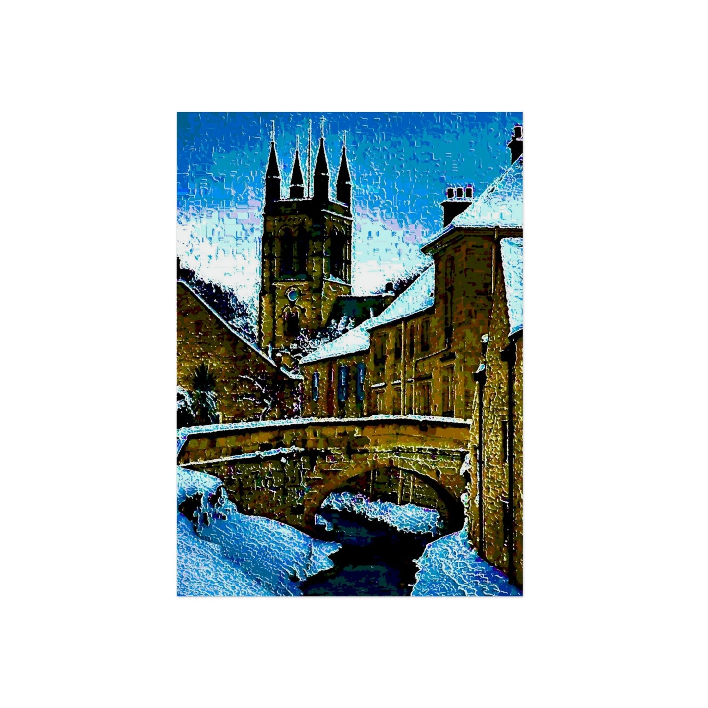 Aluminum Composite Panels ...  A Bridge, A Canal, A Cathedral_2 ... "To Stroll Over-Through-And-By" ... Central England: Circa 2005 ... Original Works ...