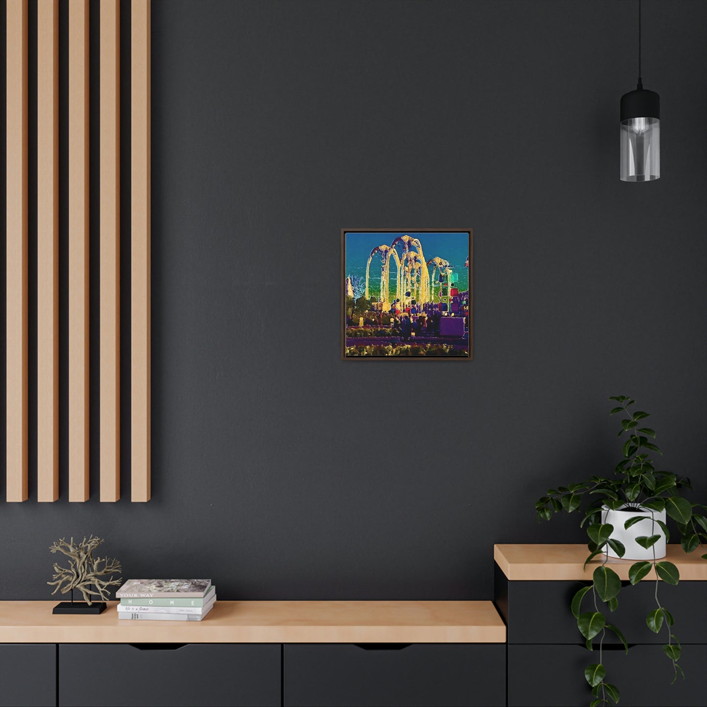 Gallery Canvas Wraps, Square Frame ... "Arches 'Like-No-Other' ... " Seattle World's Fair: 1962. A Family Original ...