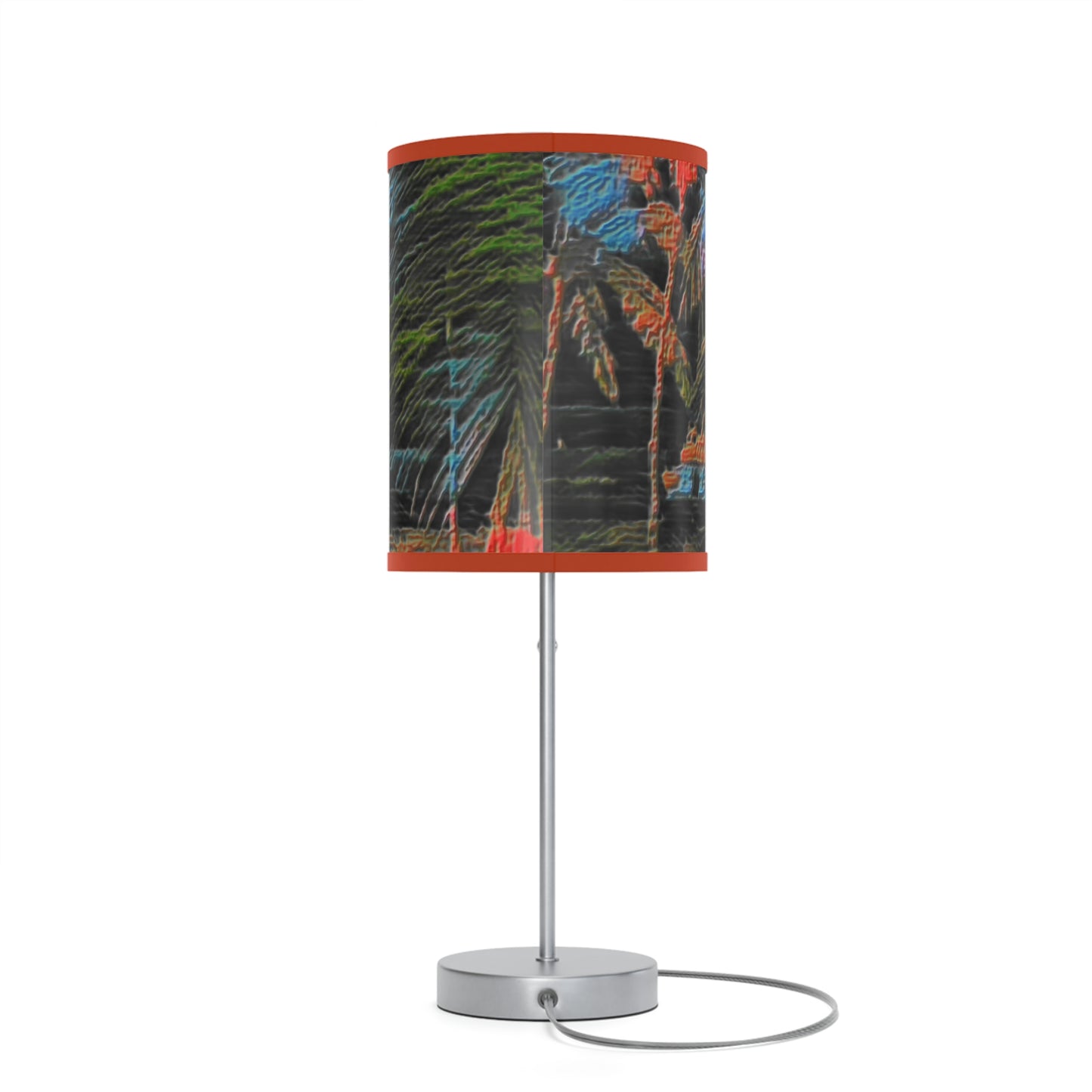 Lamp on a Stand, US|CA plug ... "The Royal Hawai'ian: Waikiki Beach_Beach" ... Honolulu, HI ... Ocotber 2014 (Halloween) ... Original Works ...