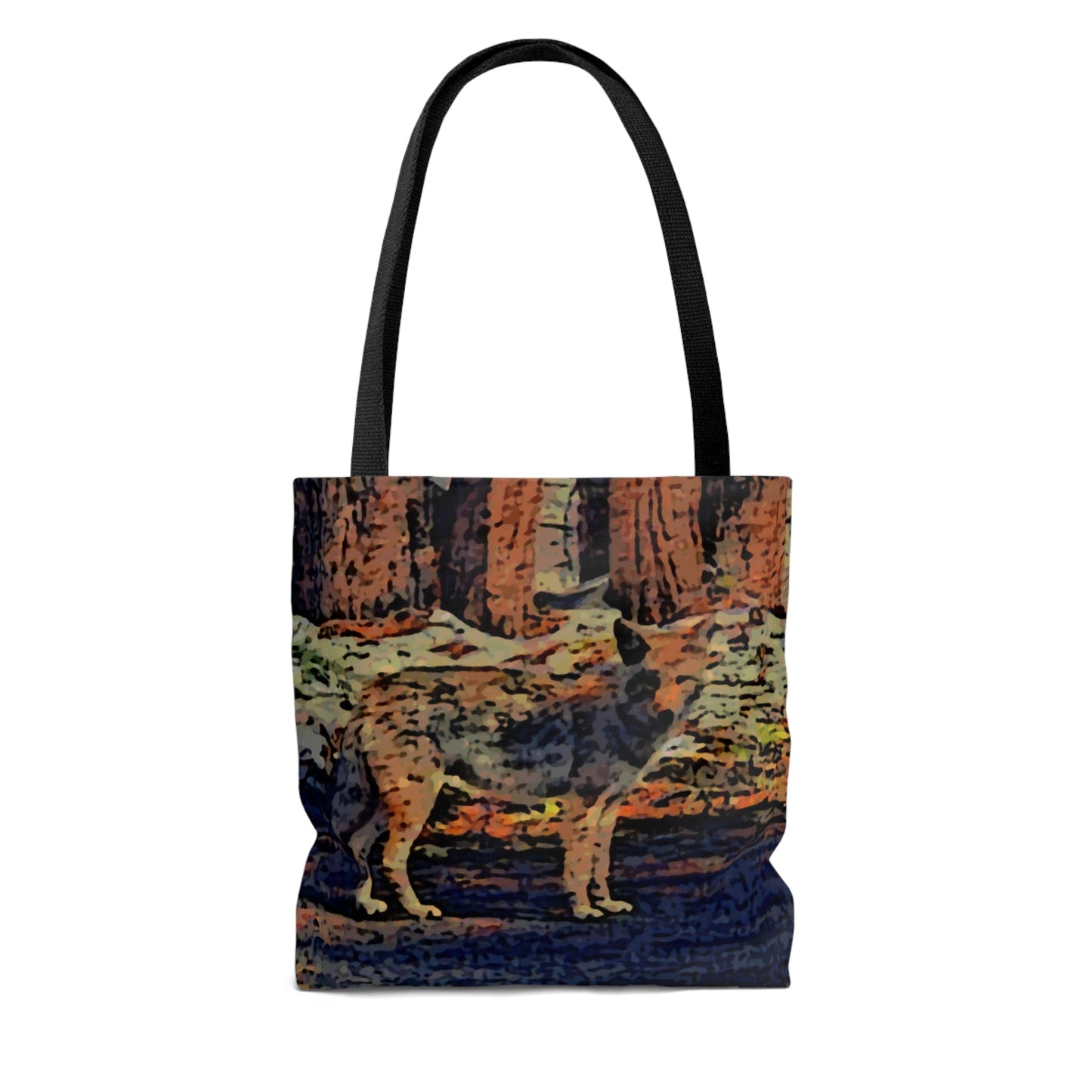 Tote Bag (AOP) ... Coyote ... "Yosemite Valley: Circa May23 ... KPH Base Photo" ... Original Works ...