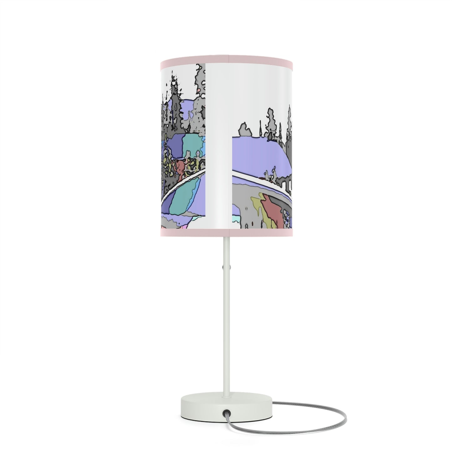 Lamp on a Stand, US|CA plug "A Very Remote Mountain Neighborhood" ... Only Cabins In This Environment ... Cenrtal Idaho ...