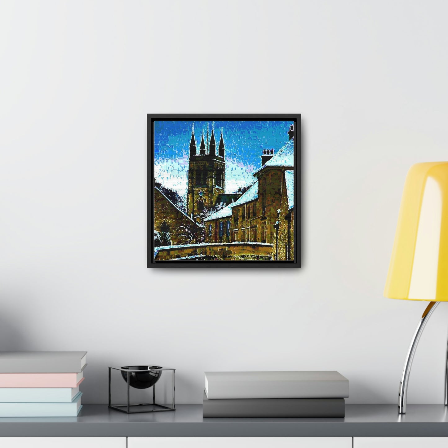 Gallery Canvas Wraps, Square Frame ... Walikng The Streets & Alleys ... 'Strolling The Canals ... '  ... Original Works  ...