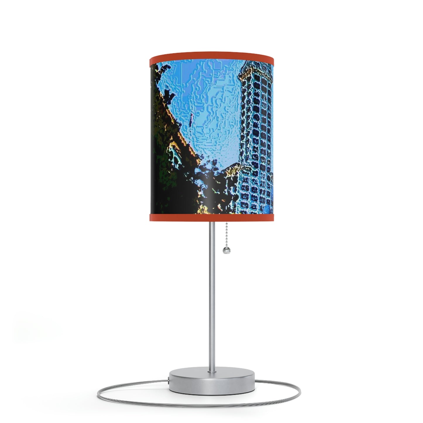 Lamp on a Stand, US|CA plug ...  Pioneer Square & Smith Tower ... 'That World Famous View' ... Colleague Supplied Photo ... Original Works ...