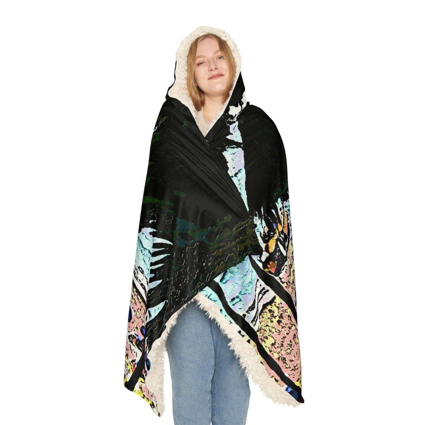 Snuggle Blanket ... "A Beautiful Beach Amongst The Palms" ... The Outrigger Waikiki, Honolulu, Oahu ... Original Works ...