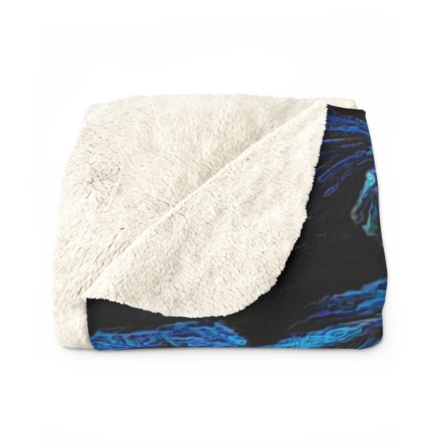 Sherpa Fleece Blanket ... "The Royal Hawai'ian: Waikiki Beach_Beach" ... Honolulu, HI ... October 2014 (Halloween) ... Original Works ...