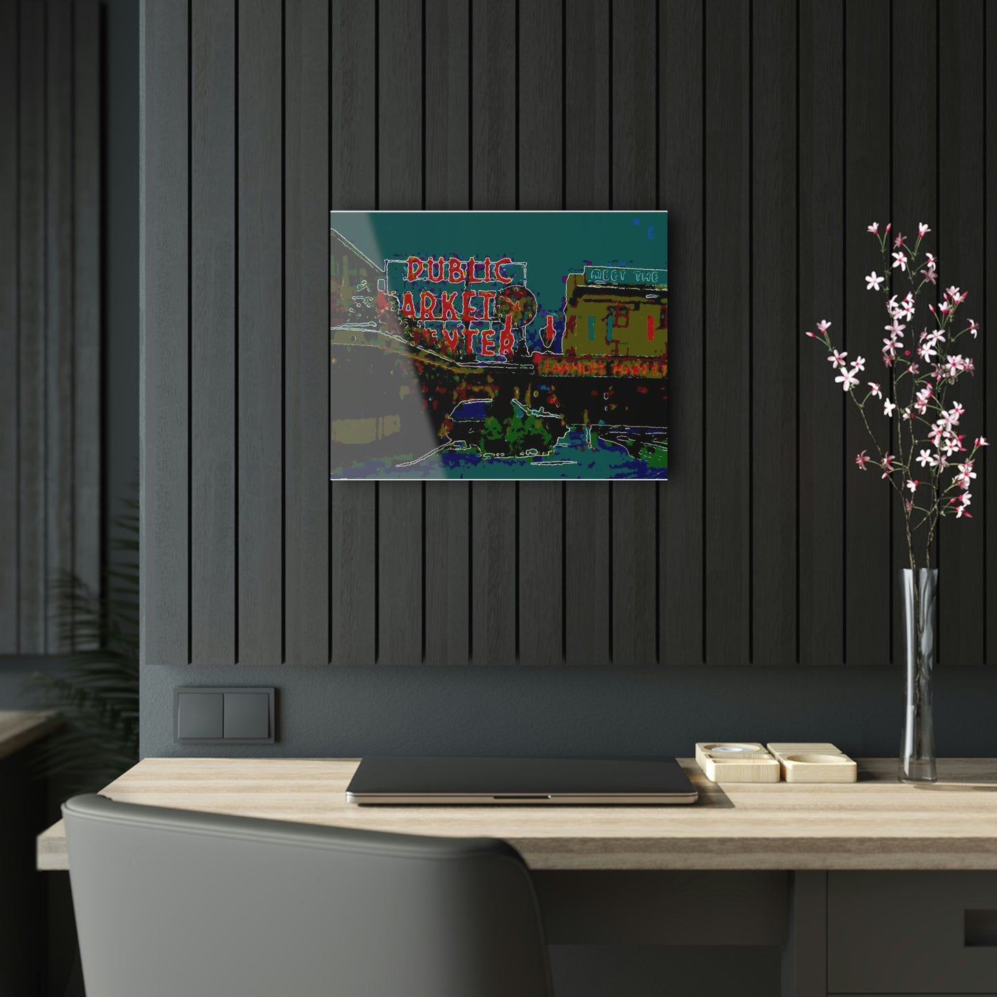 Acrylic Prints ... "Seattle's PPM: Pike-Place-Market" ... I Remember That Day ... The Photo Shoot ... 'It Was Snowing' ... Original Works ...