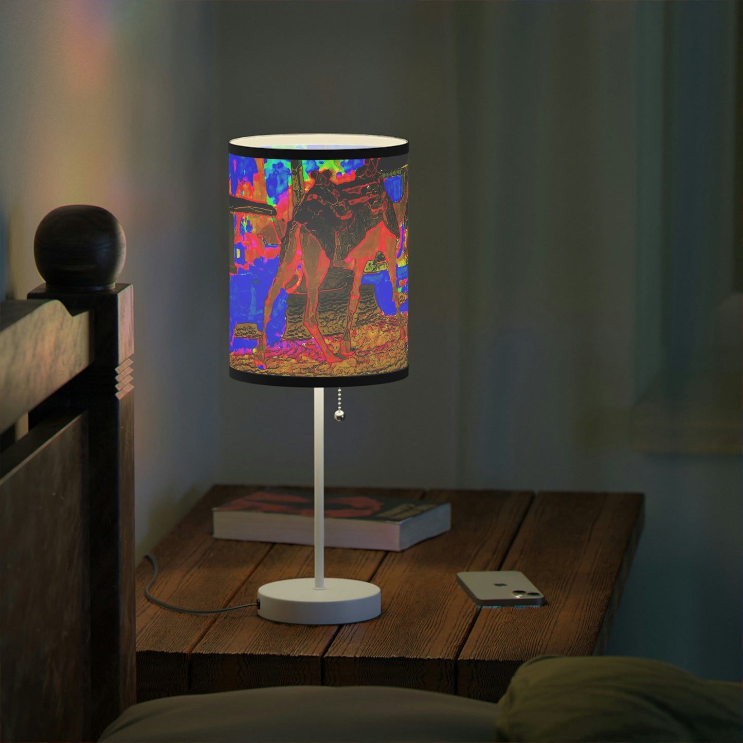 Lamp on a Stand, US|CA plug ... "Truckin'-Up-To-Buffalo ... 'Oops - Wrong Country' ... Truckin'-Up-To-New Delll -'E' ... " ... (Delhi, India) ... 5July2007. Original Works ...