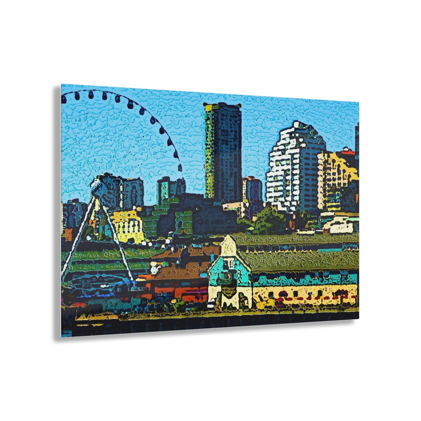 Acrylic Prints ... That Classic Wheel ... 'Seattle's Wheel' ... & An Old Classic Waterside Vendors ...  'Family Archives' ... Original Works ...