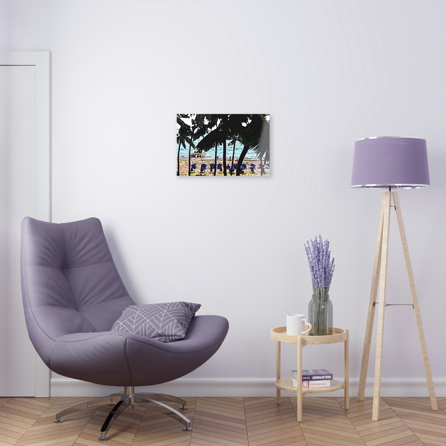 Acrylic Prints ... "A Beautiful Beach Amongst The Palms" ... The Outrigger Waikiki, Honolulu, Oahu ... Original Works ...