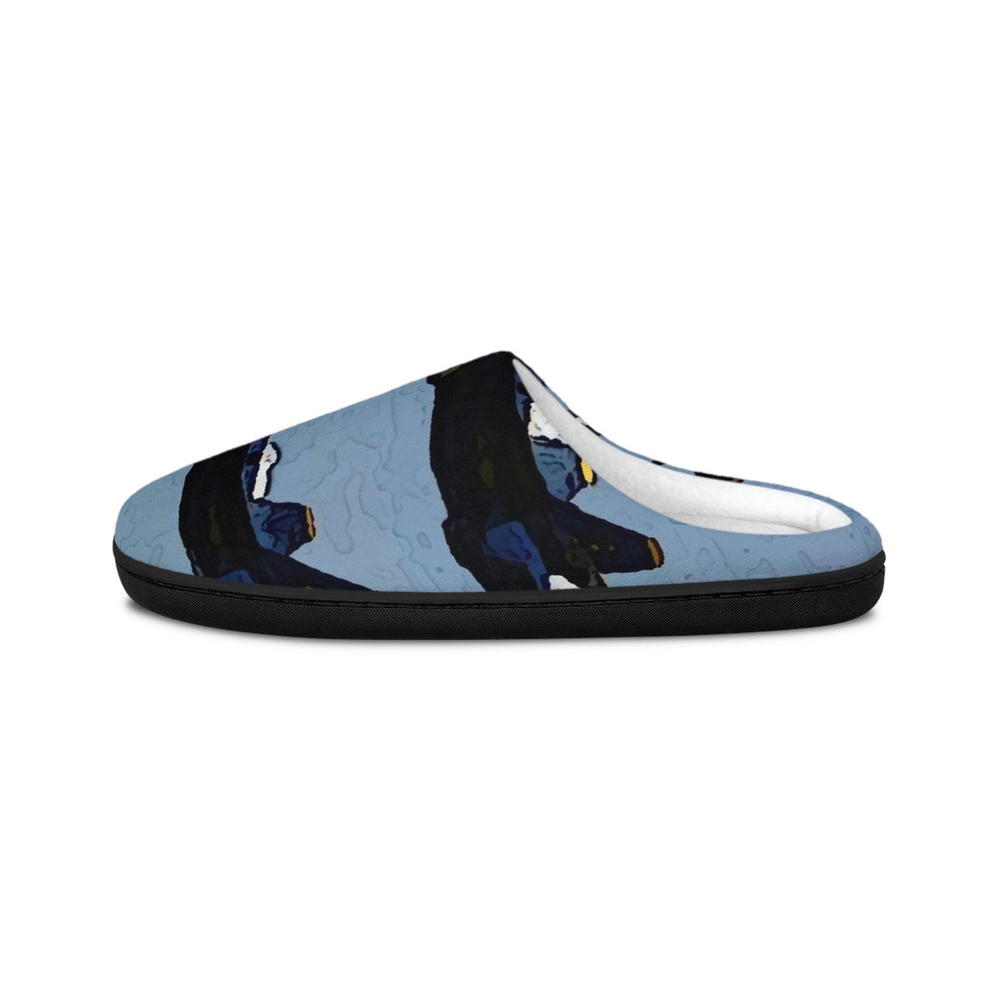 Men's Indoor Slippers ... Seattle Seafair ..."Blue Angels Run Over Lake Washington" ... Circa Mid 1980's ... Dr FJ Holt ... Original Works ...