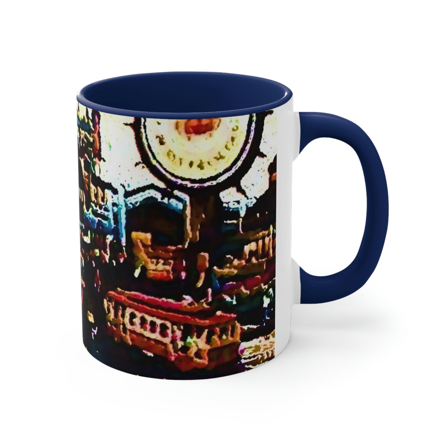 Accent Coffee Mug, 11oz ...  "No.9 Fishermen's Grotto - Fishermen's Wharf, SF, California" ... Family Archives: 1970's ... Original Works ...