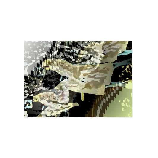 Aluminum Composite Panels ... "Cabaret-Performer-Transformed-To" ... Version-2: Illusion-Mandelbrot_Factal-Inversion-Emboss:Color_Erase ... Rendering Time: 12 Hours ... Original Works ...