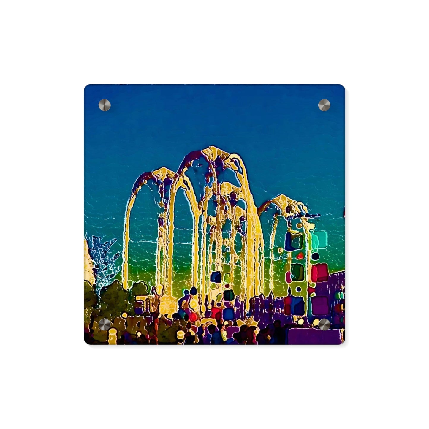 Acrylic Wall Art Panels ... "Arches 'Like-No-Other' ... " Seattle World's Fair: 1962. A Family Original ...