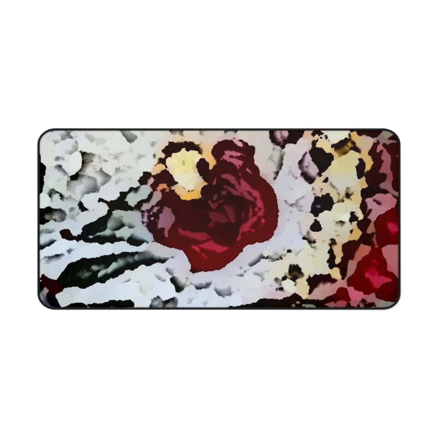 Desk Mat ... "A Friendly Flower" ... Pointsettia 'Pointing' ... Original Works ... (Supplied Photograph) ...