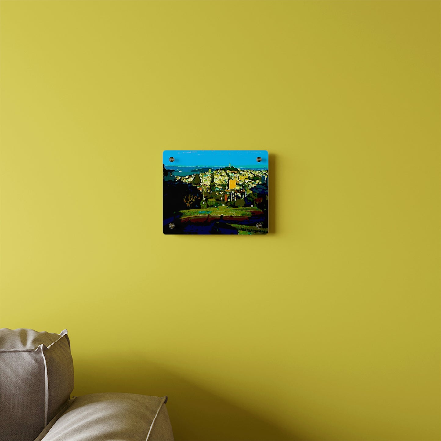 Acrylic Wall Art Panels ... "Lombard Street San Francisco, CA, USA" ... Family Archives 1970's ... Original Works ...