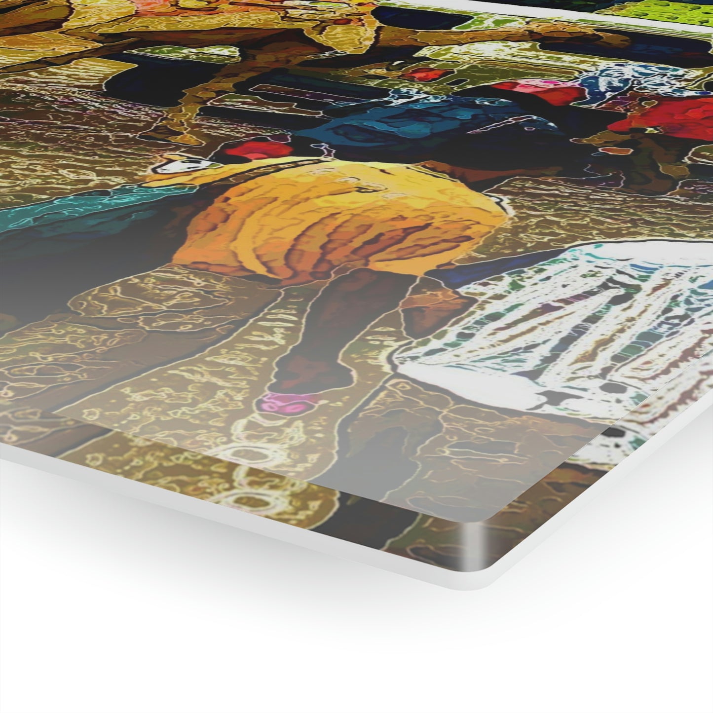 Acrylic Prints ... "Truckin'-Up-To-Buffalo ... 'Oops - Wrong Country' ... Truckin'-Up-To-New Delll -'E' ... " ... (Delhi, India) ... 5July2007. Original Works ...