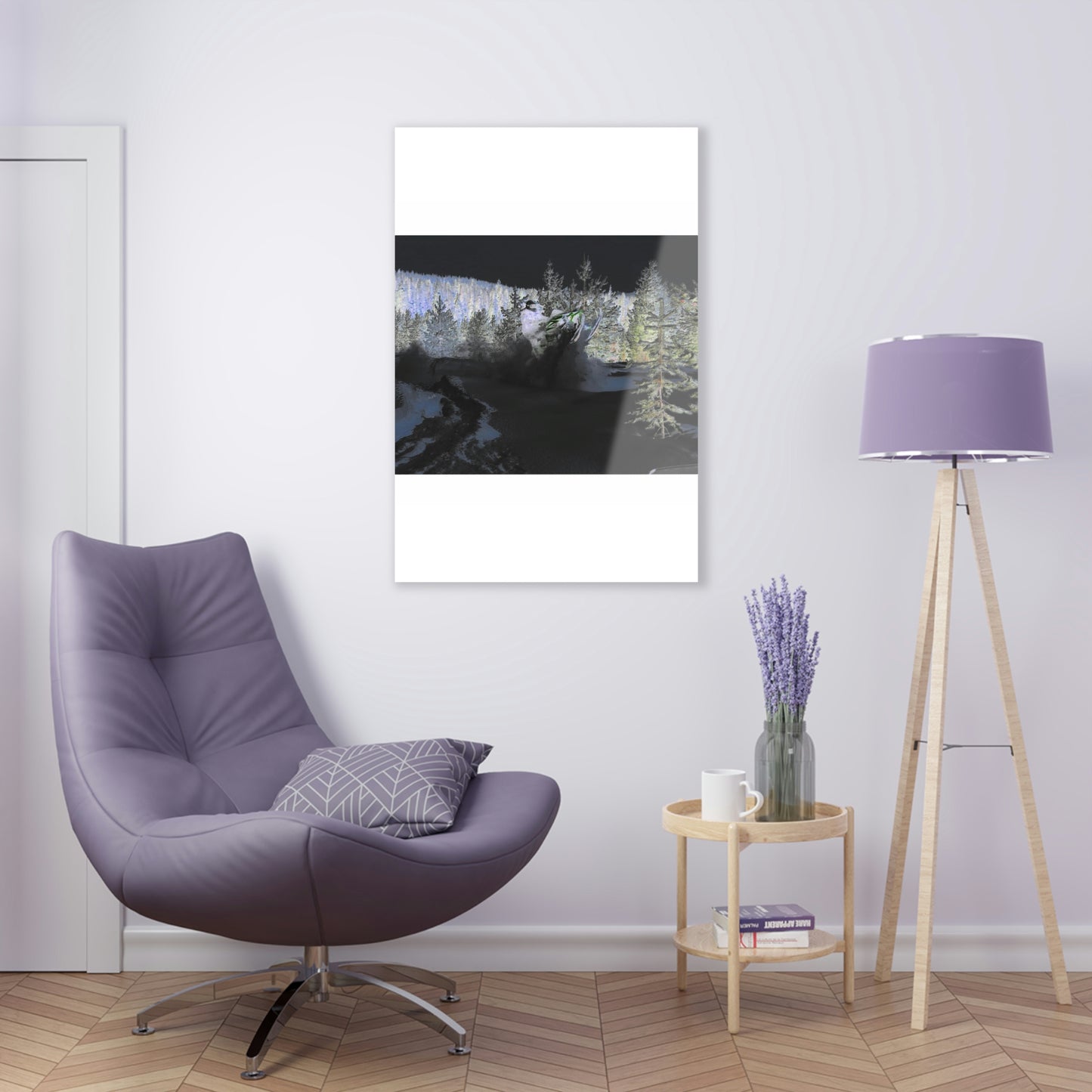 Acrylic Prints ... "No Time 'Like-Air-Time' ..." ... A True Master At His Craft ... December 2022, Rhett Creek, Idaho ... Original Works ...